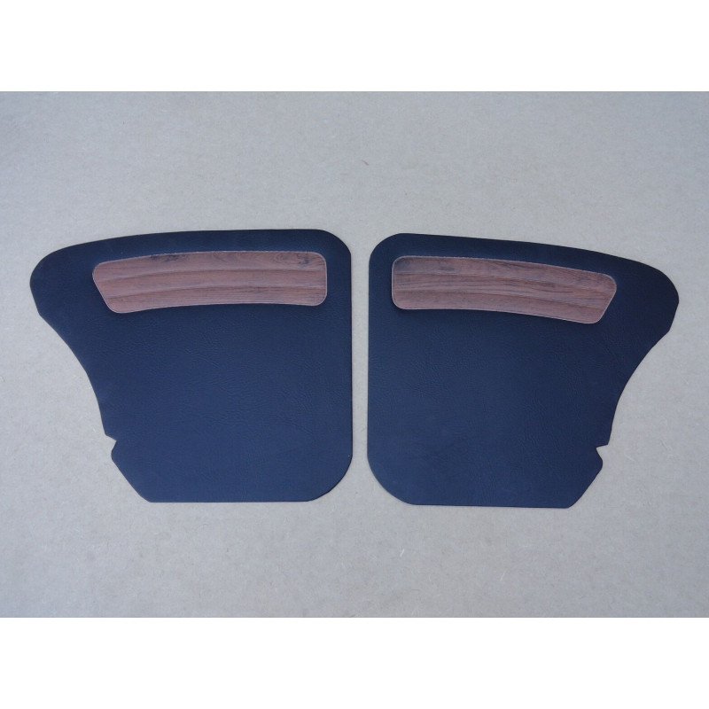 Forro de Porta Fusca 70 à 73 Preto com Jacarandá - Jogo