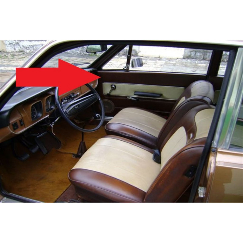 Forro de Porta Marrom do Corcel I LDO 4 Portas 1973 à 1977 Novo - Jogo