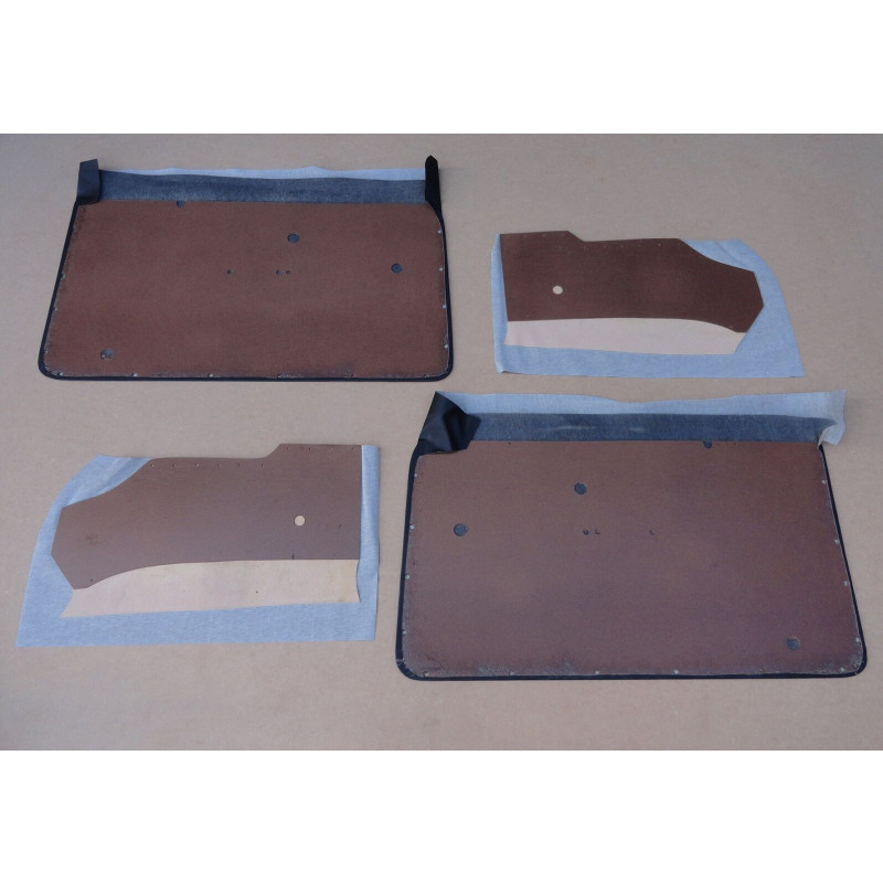 Forro de Porta Opala 2 Portas 74 Preto C/ Friso - Jogo