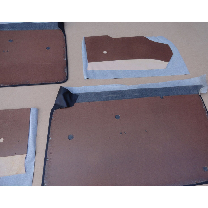 Forro de Porta Opala 2 Portas 74 Preto C/ Friso - Jogo