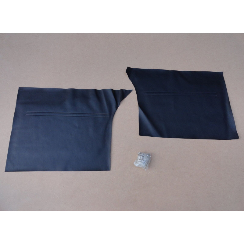 Forro de Porta Opala 2 Portas 74 Preto C/ Friso - Jogo