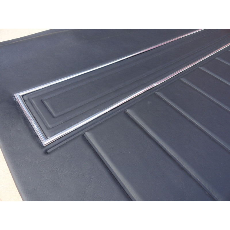 Forro de Porta Opala 2 Portas 74 Preto C/ Friso - Jogo