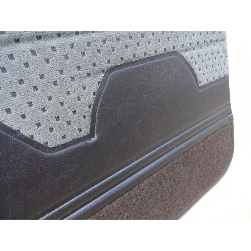 Forro de Porta Opala 2 Portas 89 Marrom Café c/ Cinza - Jogo