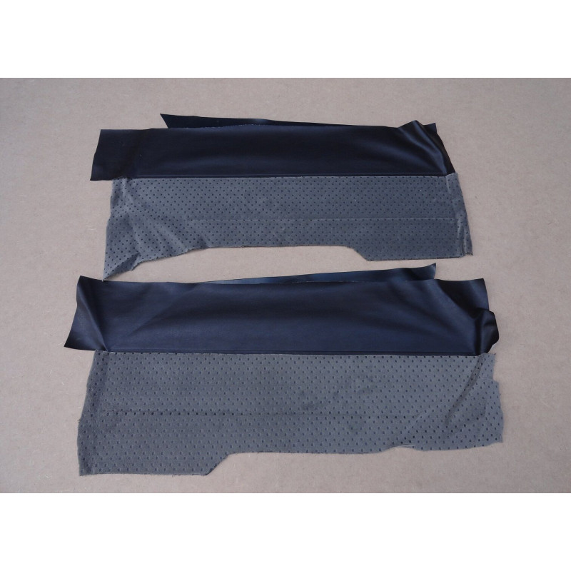 Forro de Porta Opala 2 Portas 89 Marrom Café c/ Cinza - Jogo