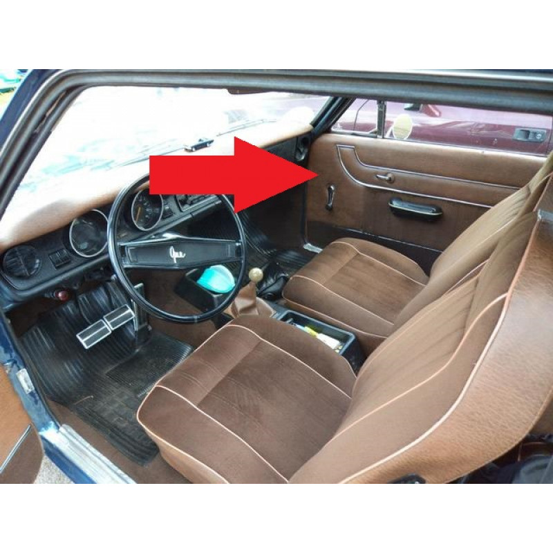 Forro de Porta Opala 4 Portas 78 à 79 Luxo Monocromático - Jogo