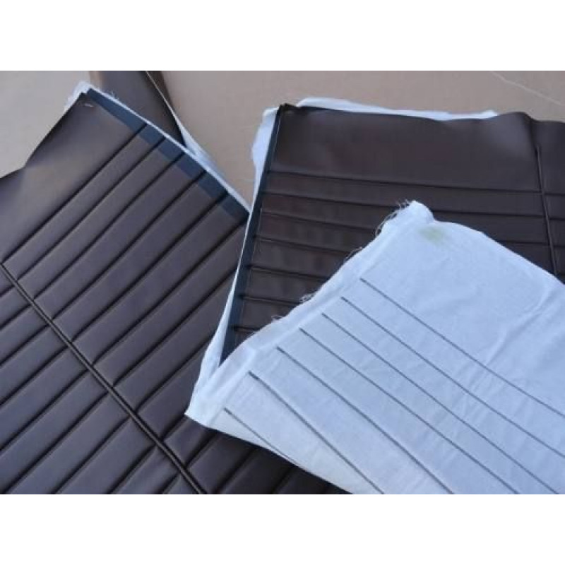 Forro do Banco Fusca 1500 70 à 72 Marrom - Jogo