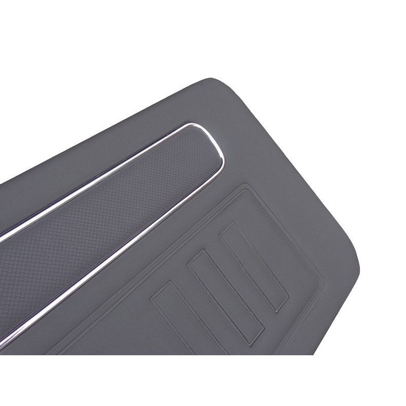 Forro Porta Ford Maverick 2 Portas Grafite com Friso - Par