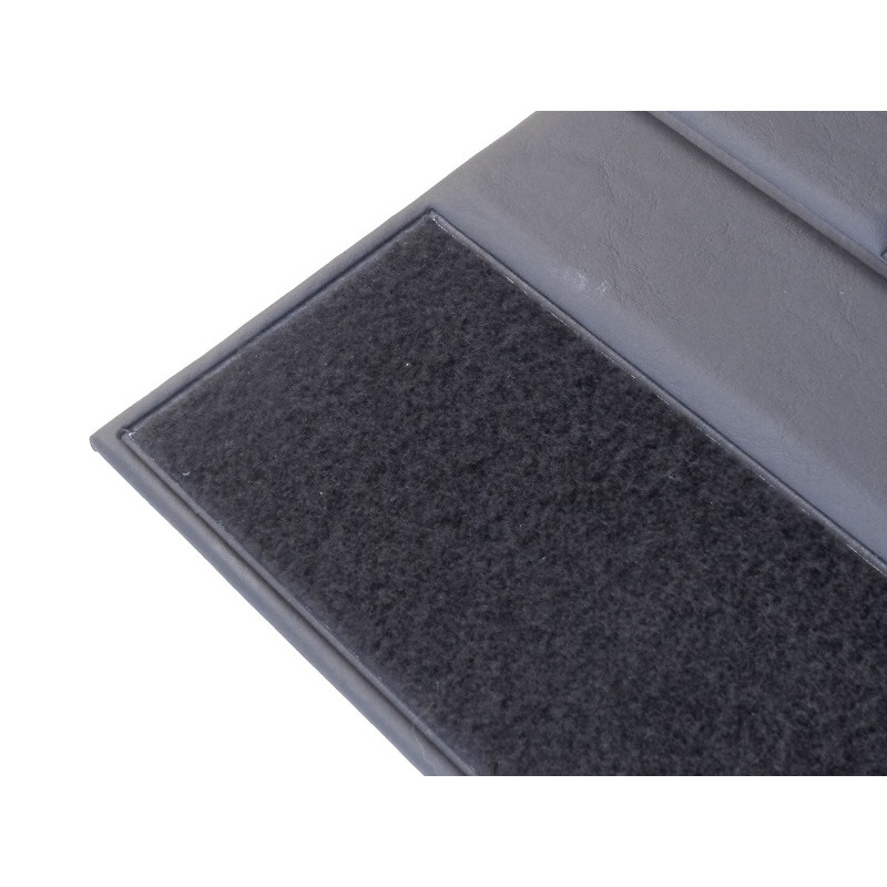 Forro Porta D-20 C-20 A-20 Cabine Simples Preto com Carpet - Par