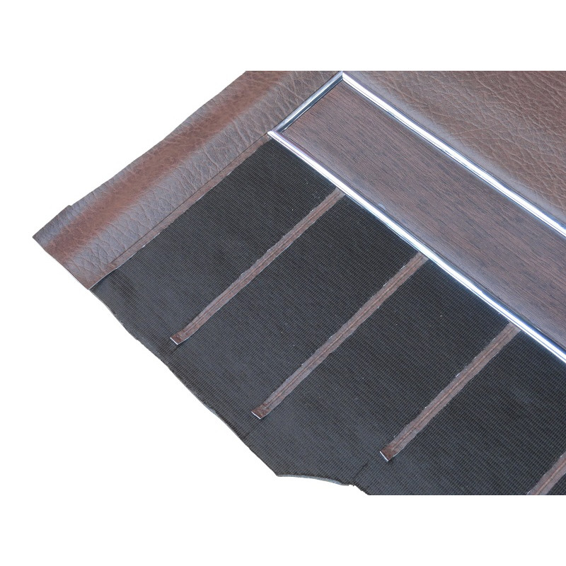 Forro Porta Opala Comodoro 2 Portas 1978 a 1980 Marrom c/ Carpet e Friso - Jogo