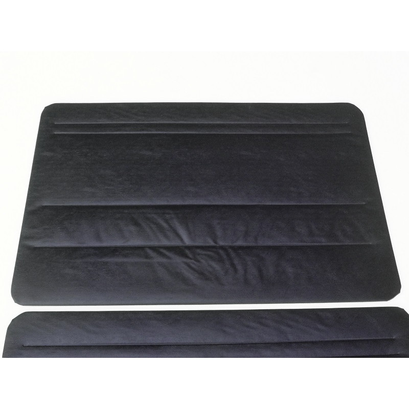 Forro Forração de Porta VW Fusca até 77  Preto Com Bolsa Par 