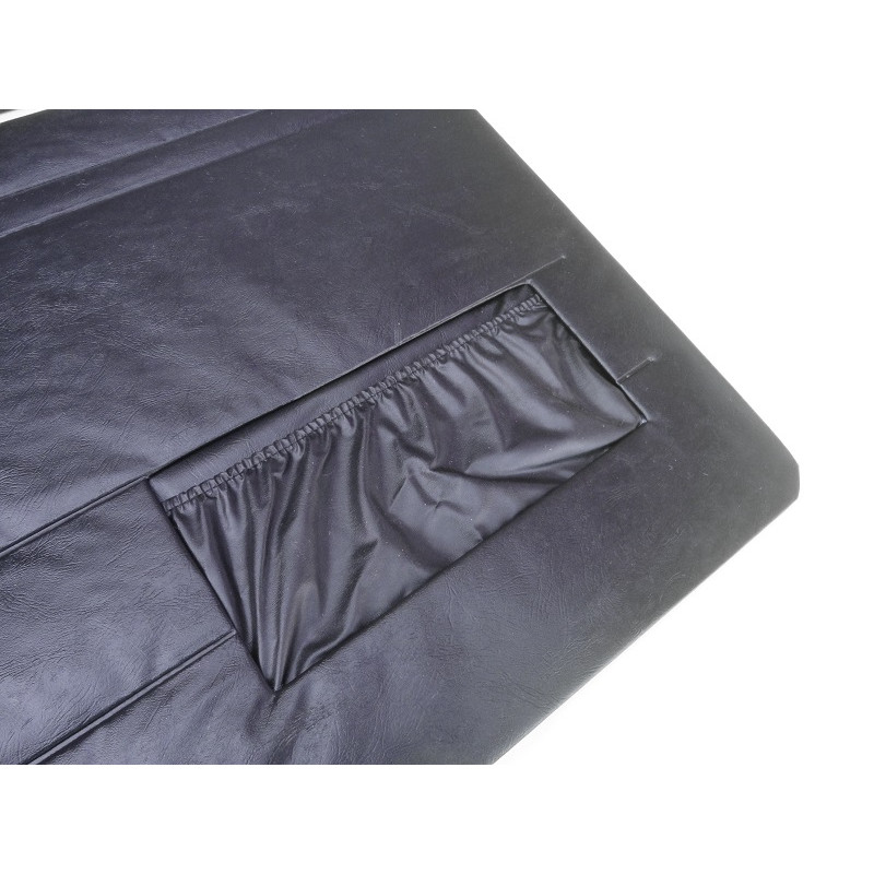 Forro Forração de Porta VW Fusca até 77  Preto Com Bolsa Par 