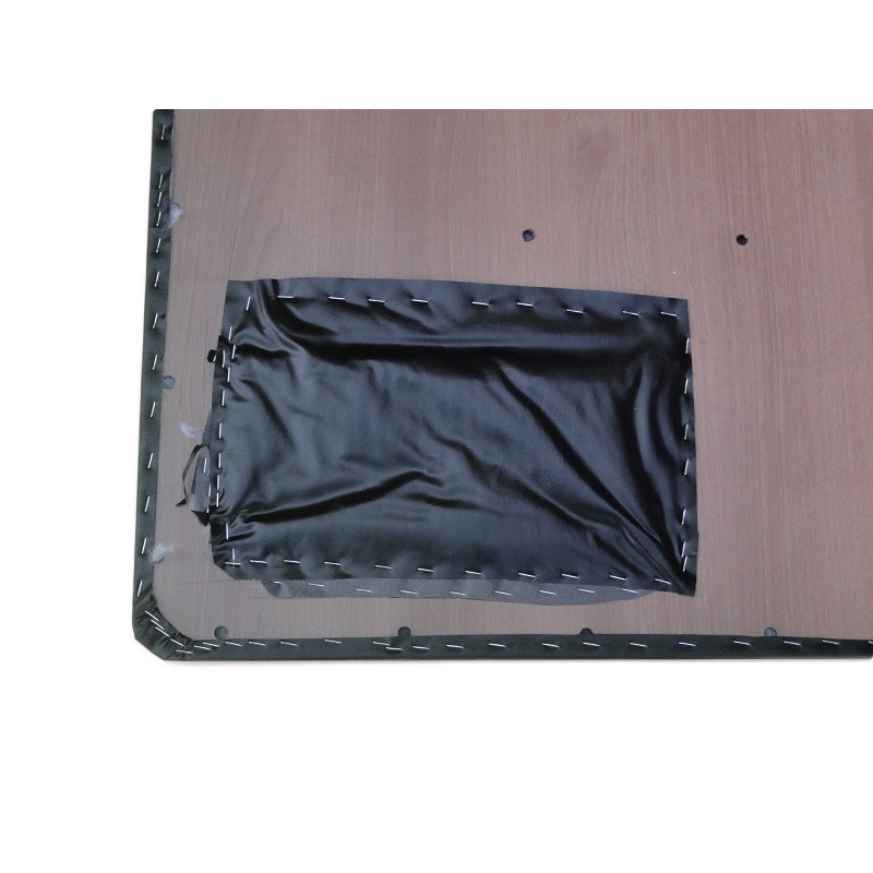 Forro Forração de Porta VW Fusca até 77  Preto Com Bolsa Par 