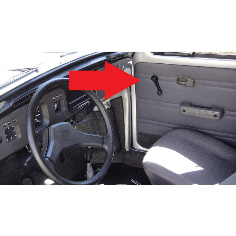 Forro Porta Luxo Fusca Itamar Cinza com Tecido - Jogo