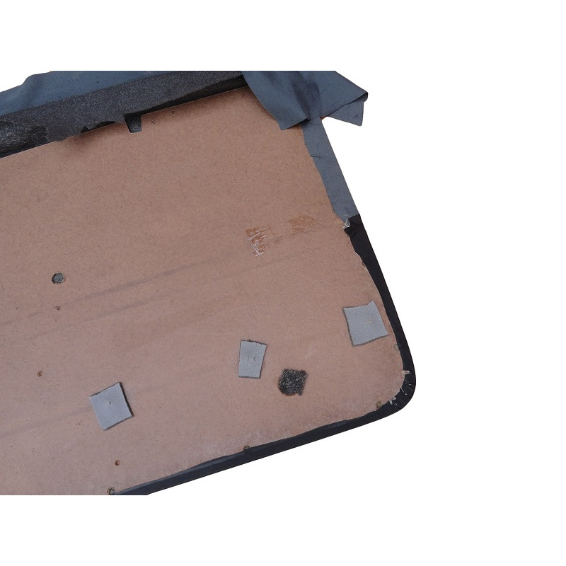 Forro de Porta Caravan 1981 a 1984 Cinza Grafite com Carpet Tecido e Friso - Jogo