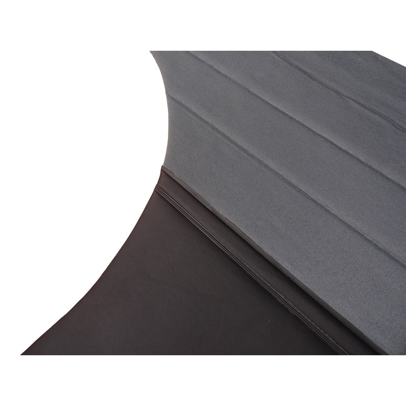 Forro de Porta Caravan 1981 a 1984 Cinza Grafite com Carpet Tecido e Friso - Jogo