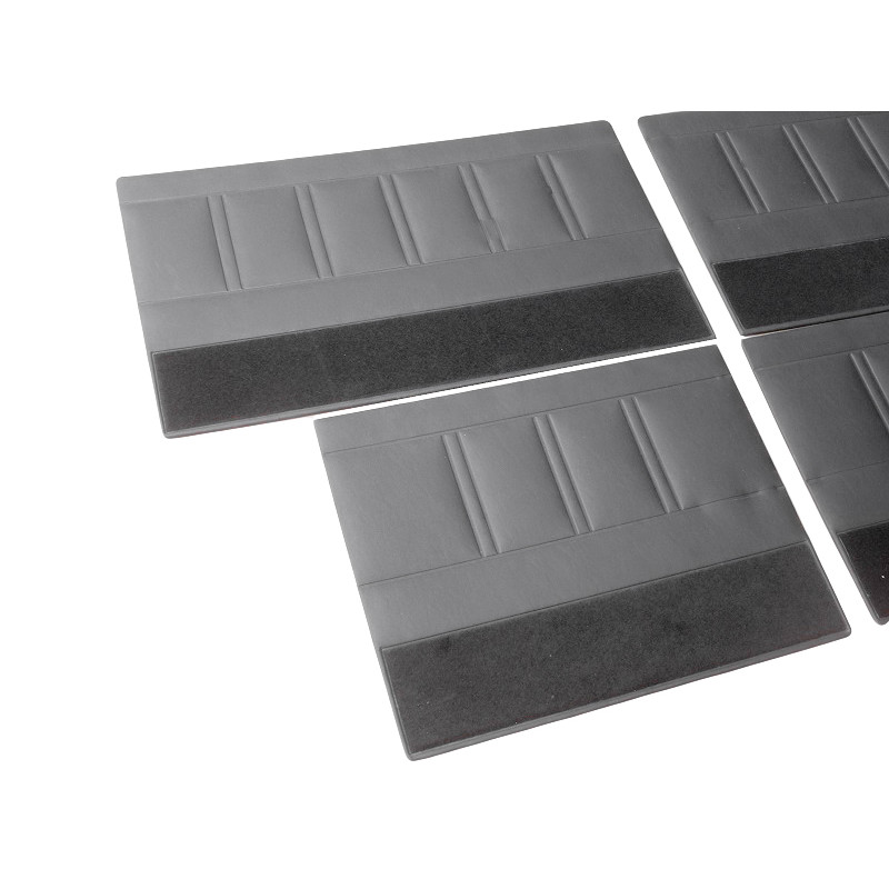 Forro Porta D-20 C-20 Cabine Dupla 4 Portas Veraneio Cinza c/ Carpet 