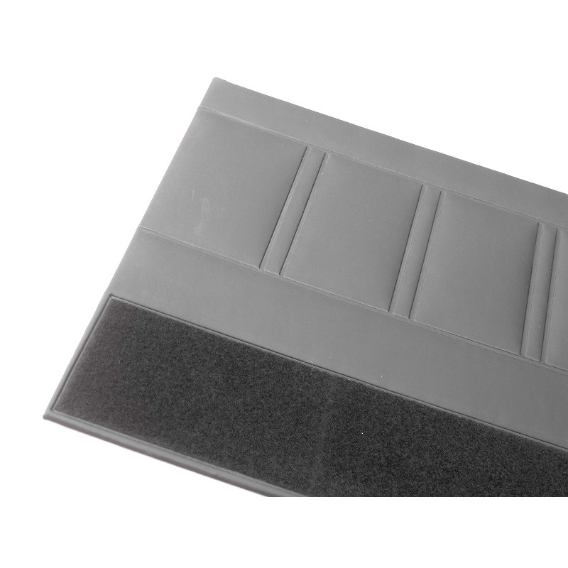 Forro Porta D-20 C-20 Cabine Dupla 4 Portas Veraneio Cinza c/ Carpet 