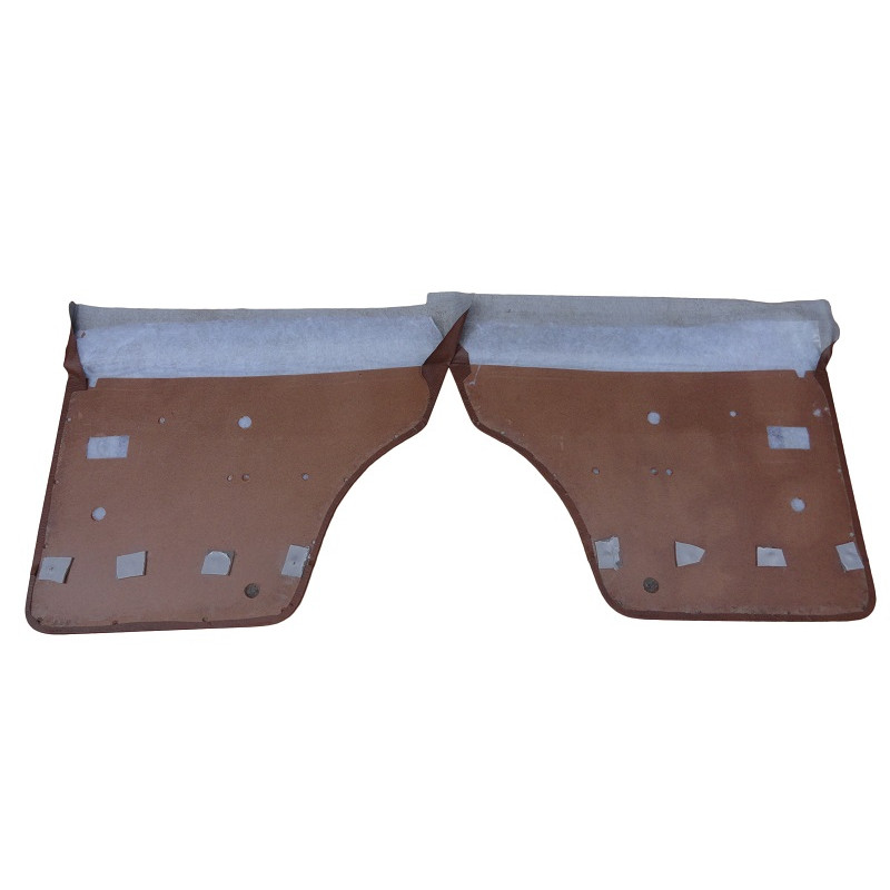 Forro Porta Opala Comodoro 4 Portas 1978 a 1980 Marrom c/ Carpet e Friso - Jogo