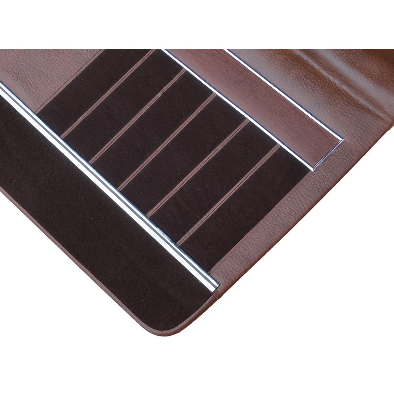 Forro Porta Opala Comodoro 4 Portas 1978 a 1980 Marrom c/ Carpet e Friso - Jogo