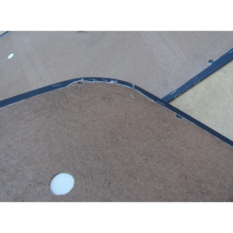 Forro Porta F-100 1972 à 1985 Modelo Maior - Par