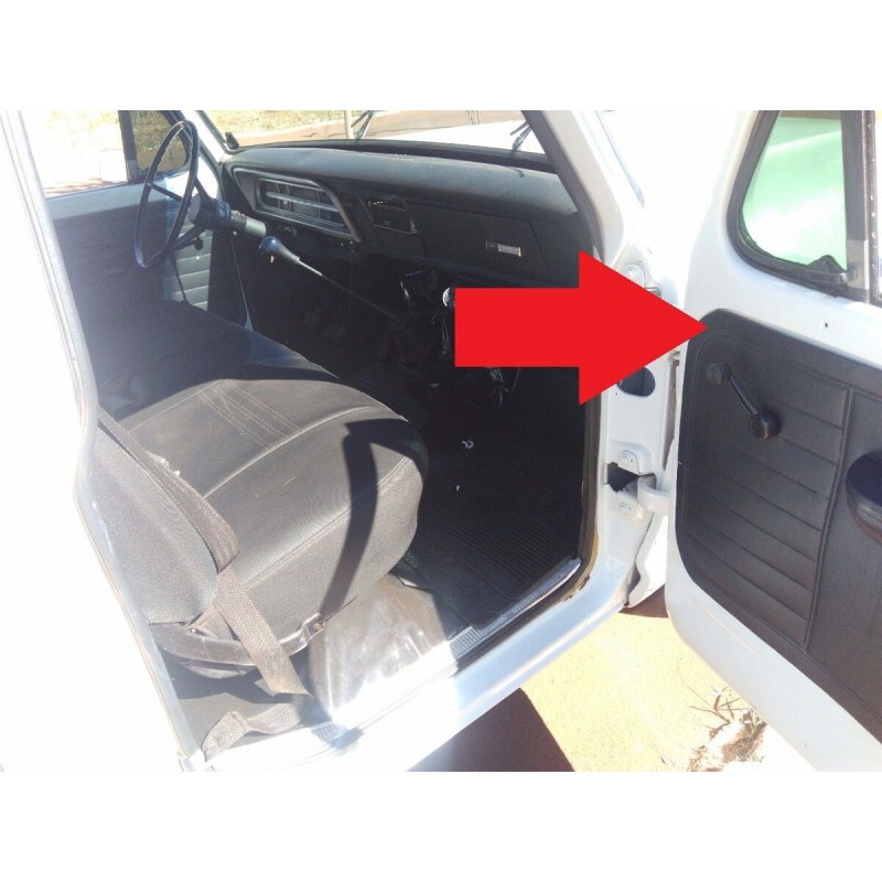 Forro Porta F-100 1972 à 1985 Modelo Maior - Par