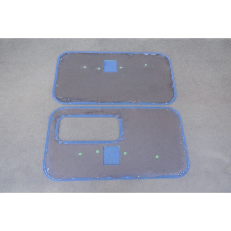 Forro Porta F-100, F-1000 Luxo 1972 à 1992 em Tecido Cinza - Par
