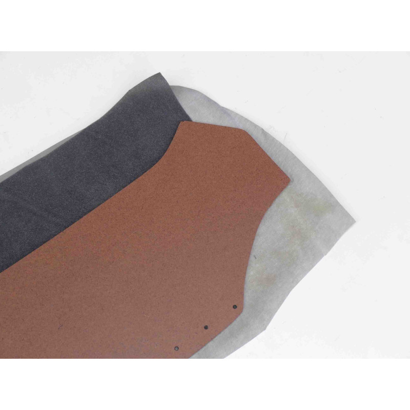 Forro Porta Chevrolet Opala 1974 Gran Luxo 2 Portas Marrom - Jogo