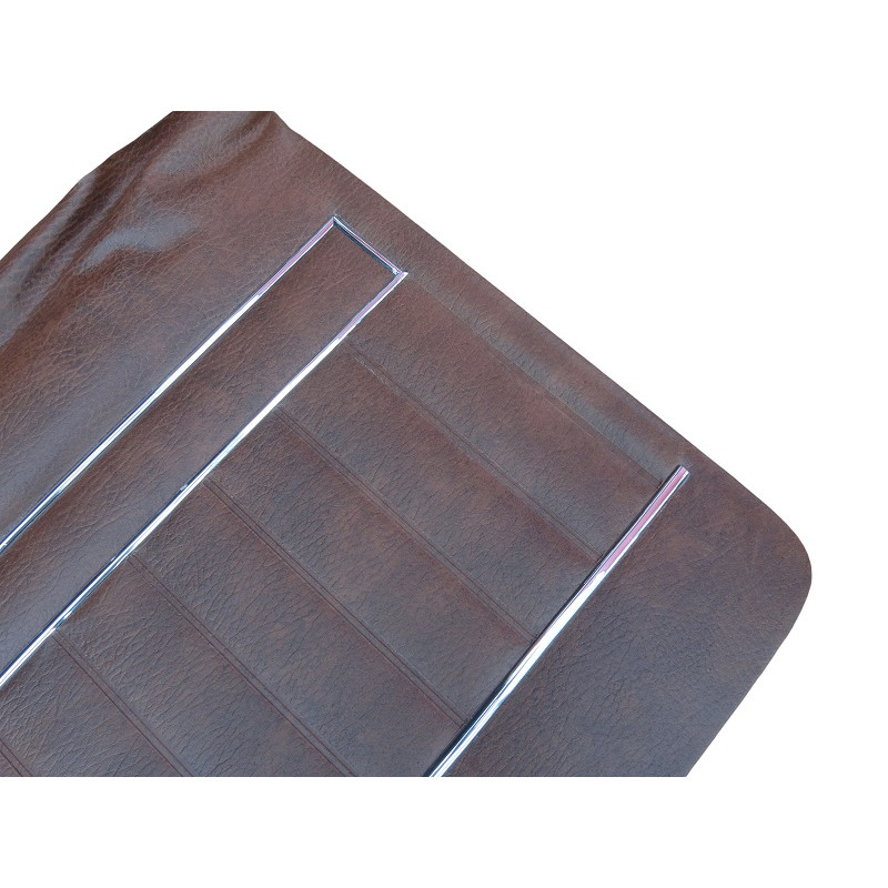 Forro de Porta Opala 2 Portas 1978 a 1980 Marrom Monocromático com Friso - Jogo