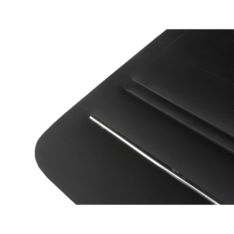 Forro de Porta Opala 1972 Coupe 2 Portas Preto com Friso Cromado - Jogo