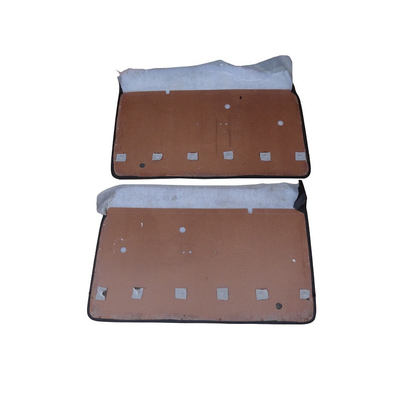 Forro Porta Opala Comodoro 2 Portas 1978 a 1980 Preto com Carpet e Friso - Jogo