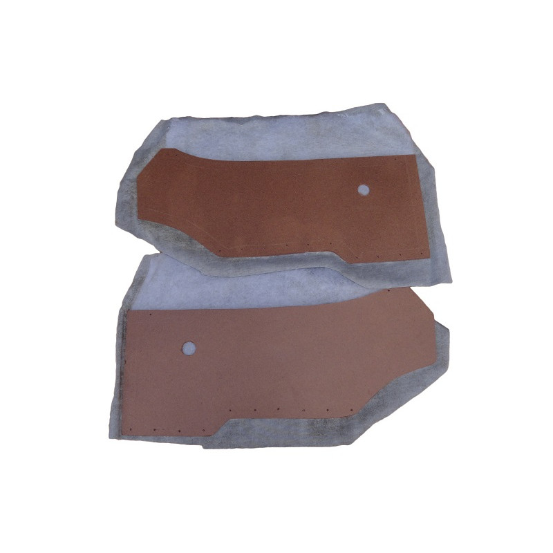 Forro Porta Opala Comodoro 2 Portas 1978 a 1980 Preto com Carpet e Friso - Jogo