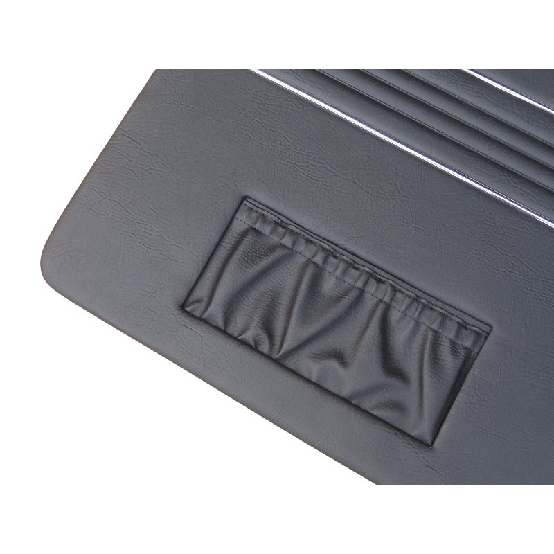 Forro Porta Variant até 1977 Preto com Friso Completo - Jogo