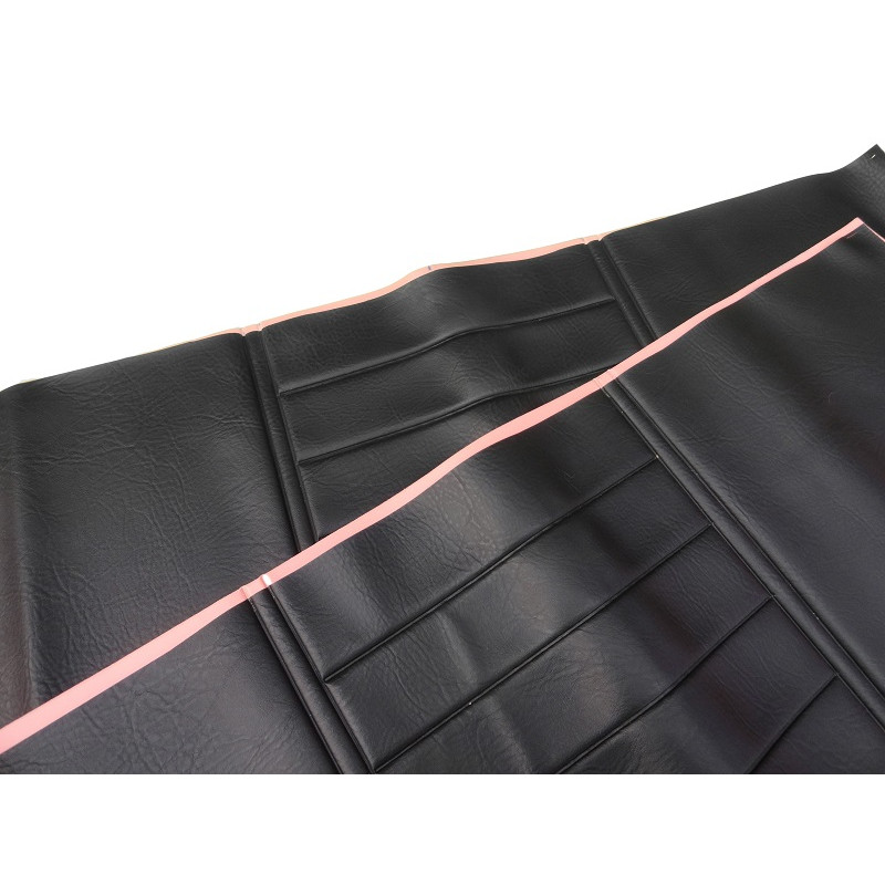 Forro Forração do Terceiro Último Banco Veraneio até 1988 Preto Assento e Encosto