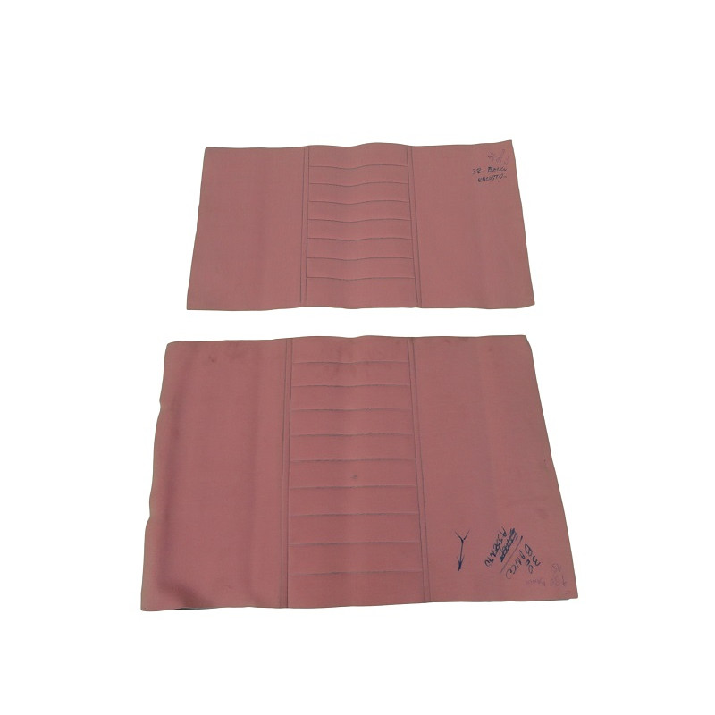 Forro Forração do Terceiro Último Banco Veraneio até 1988 Preto Assento e Encosto