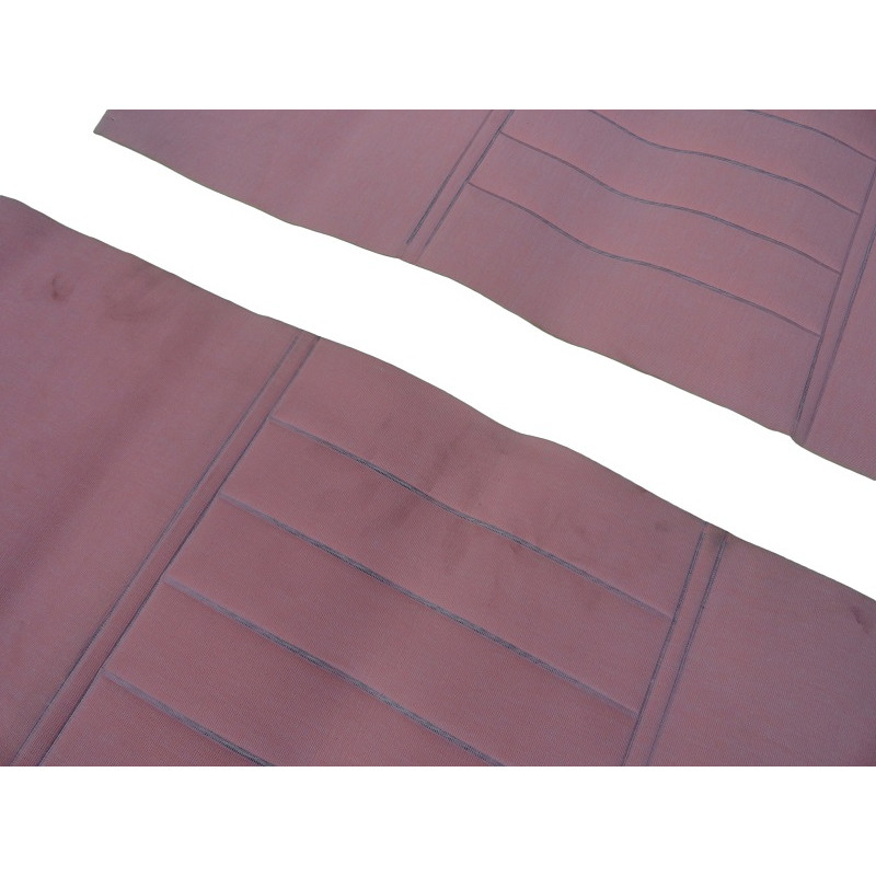 Forro Forração do Terceiro Último Banco Veraneio até 1988 Preto Assento e Encosto