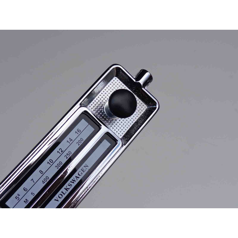 Frente Falsa Tampa Rádio Vw Fusca até 1970 Botão Preto