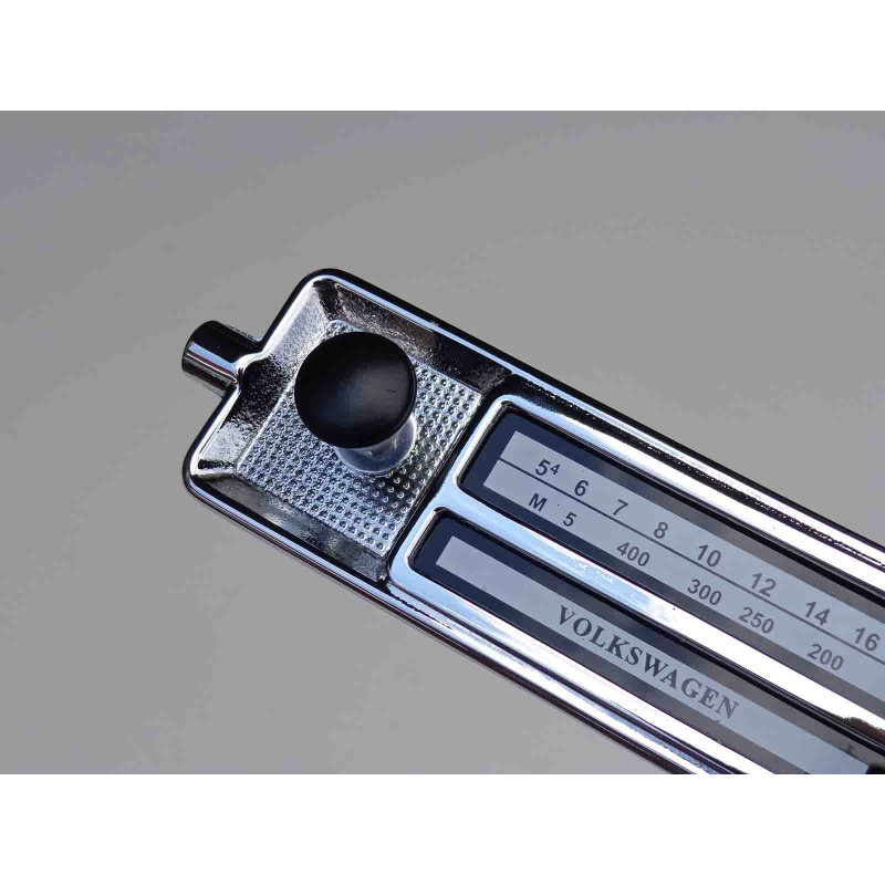 Frente Falsa Tampa Rádio Vw Fusca até 1970 Botão Preto