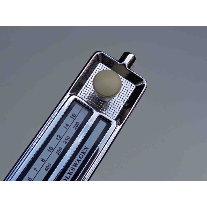 Frente Falsa Tampa Rádio Vw Fusca até 1970 Botão Bege