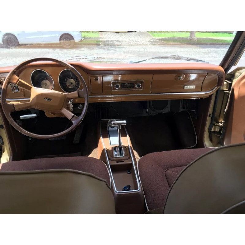 Frente Máscara Moldura Rádio Philco Ford Maverick Cromado