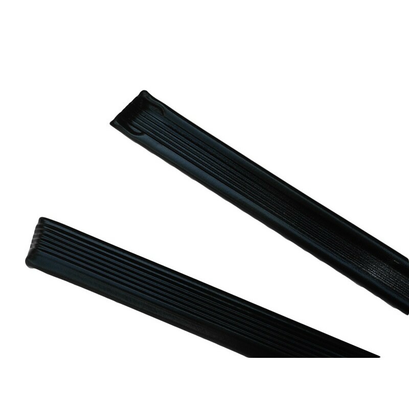 Friso Caixa Ar Gol Saveiro Voyage Parati Preto com Grampos - Par