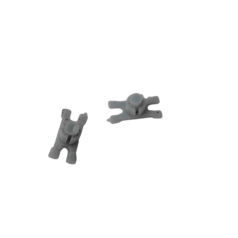 Friso Caixa Ar Gol Saveiro Voyage Parati Preto com Grampos - Par