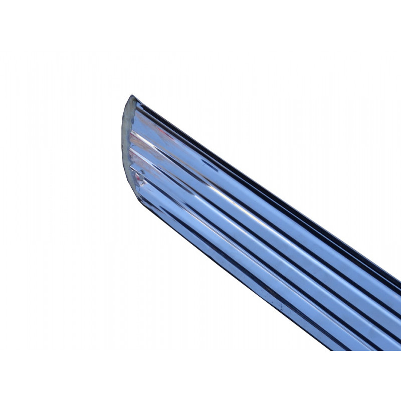 Friso da Caixa de Ar Inox Chevrolet 1958 Impala Bel Air Nomad 2 e 4 Portas - Par