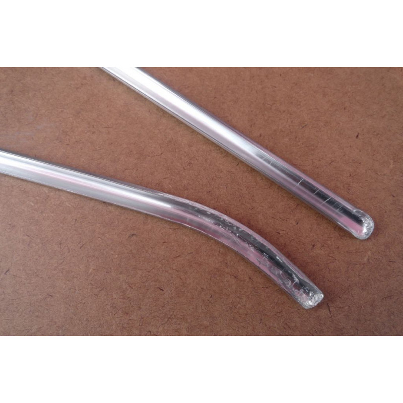 Friso Calha do Teto Opala 2 Portas 72 à 88 em Alumínio Polido - Par