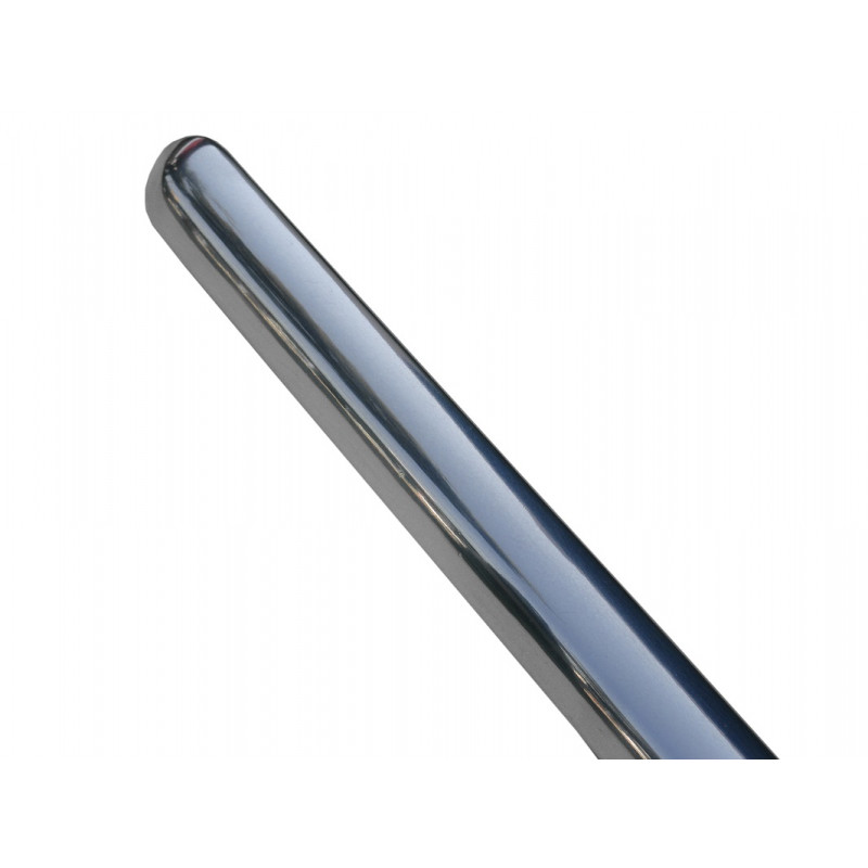 Friso Central Parabrisa Boca de Sapo 47 à 53 Alumínio Polido