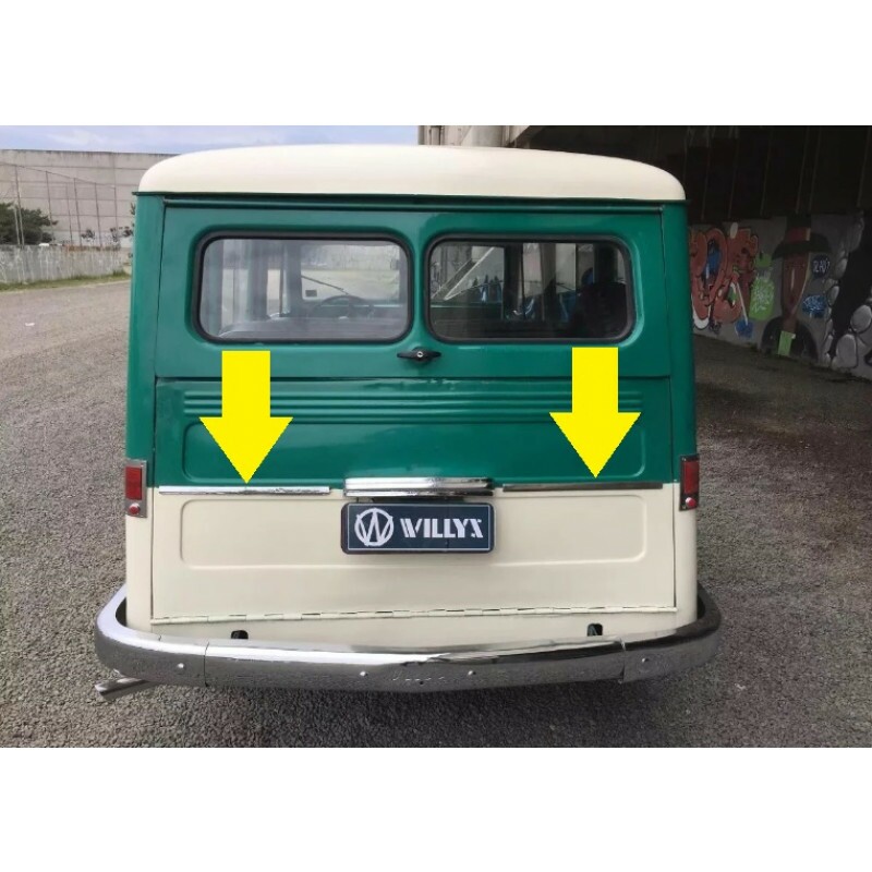 Friso Contorno Lateral Rural Americana (Bicudinha) 1950 a 1959 - Jogo