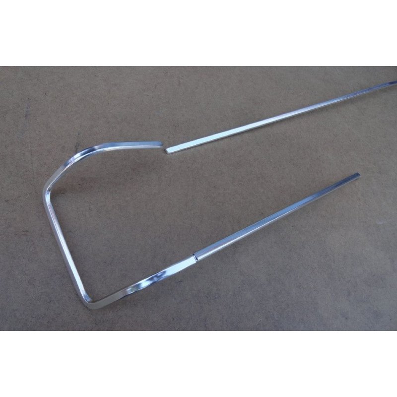 Friso Contorno Lanterna e Mala Opala 1980 a 1987 Anodizado - Jogo