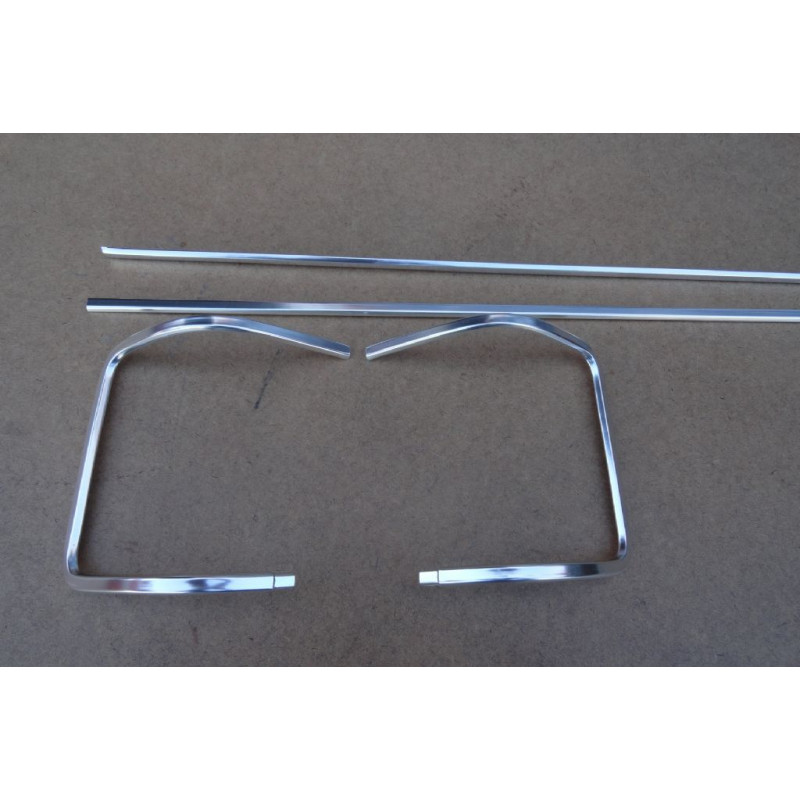 Friso Contorno Lanterna e Mala Opala 1988 a 1990 Anodizado - Jogo