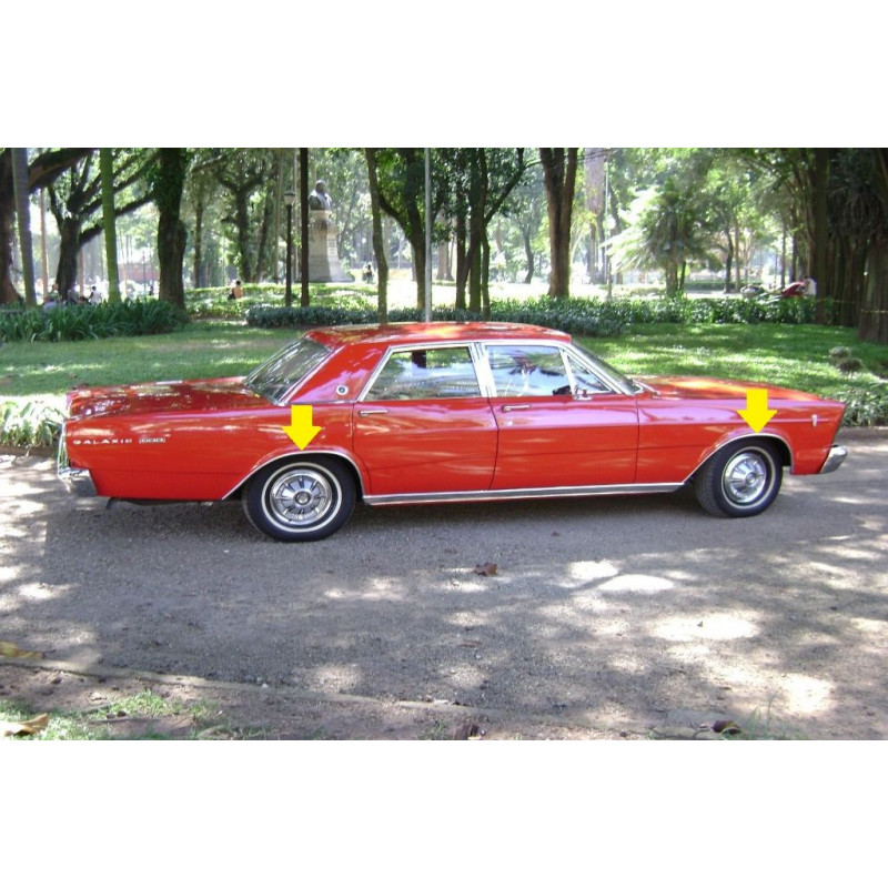 Friso Contorno Paralama Longo Galaxie e LTD