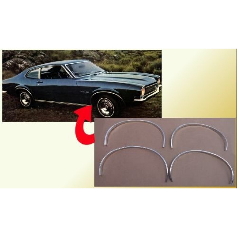 Friso Contorno Paralama Maverick 2 Portas - Jogo