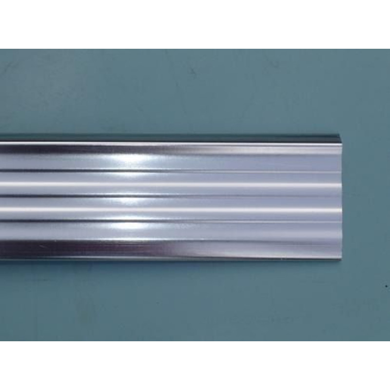 Friso Contorno Paralama + Caixa de Ar + Mata Juntas Opala Caravan Alumínio Polido – Jogo